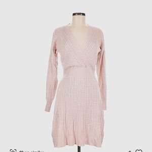 Lucky brand blush sweater dress